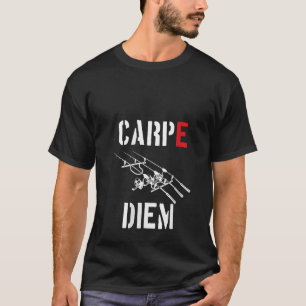Camiseta Carpa De Carpa De Carpe Diem Cazador De Pesca Carp