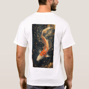 Camiseta Carpa de cultura tradicional china saltando camise