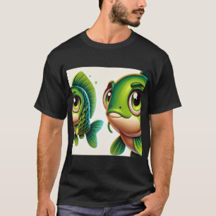 Camiseta Carpa de hierba adorable