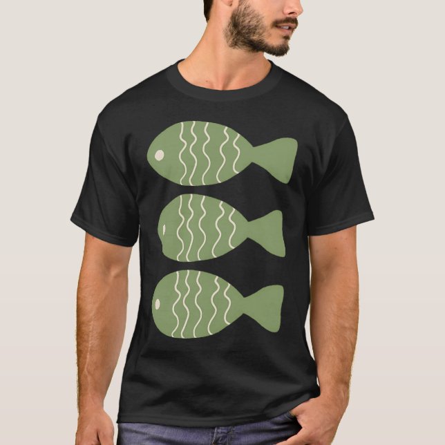 Camiseta Carpa de hierba de Navidad (Anverso)