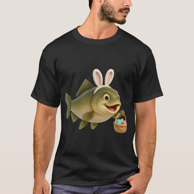 Camiseta Carpa de hierba de Pascua (Anverso)