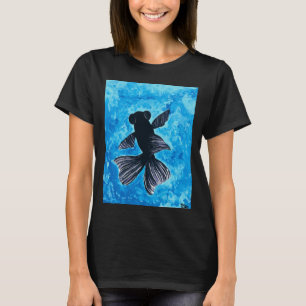 Camiseta Carpa dorada Moor negro