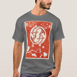 Camiseta Carpa japonesa Koi Nishikigoi Fish Cherry Blossom