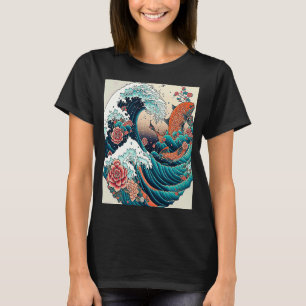 Camiseta Carpa japonesa Koi Nishikigoi pescado Japón 2