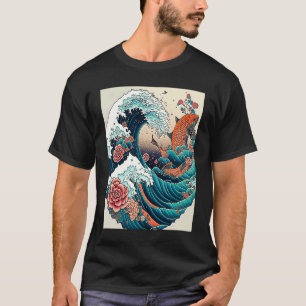 Camiseta Carpa japonesa Koi Nishikigoi pescado Japón 2