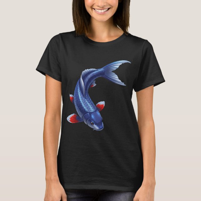 Camiseta carpa koi (Anverso)