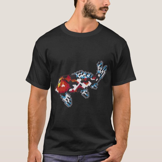 Camiseta carpa koi (Anverso)