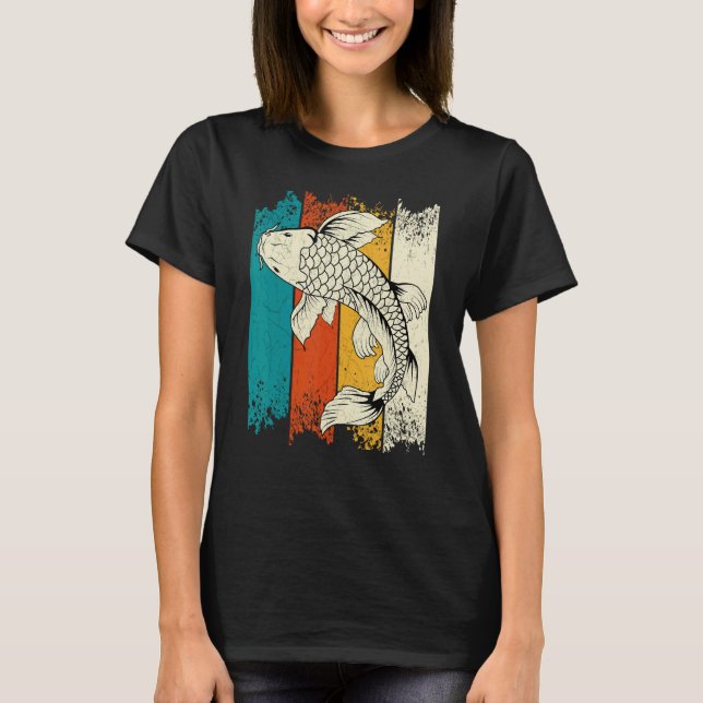 Camiseta Carpa Koi Antigua Carpa Koi (Anverso)