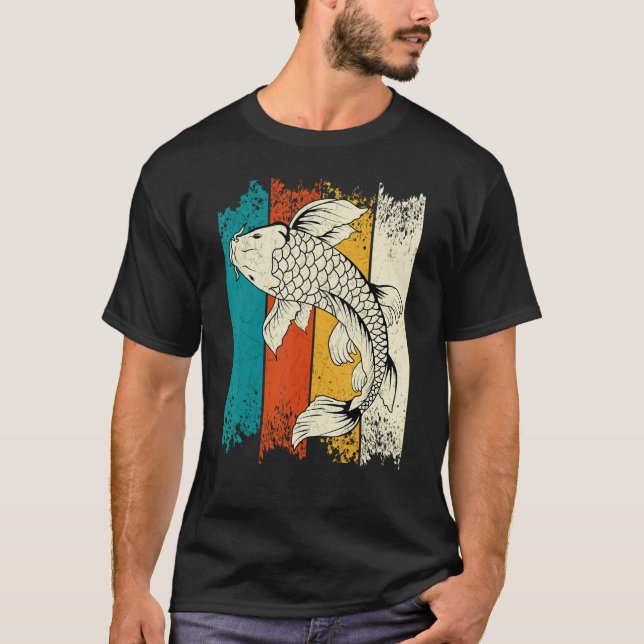 Camiseta Carpa Koi Antigua Carpa Koi (Anverso)