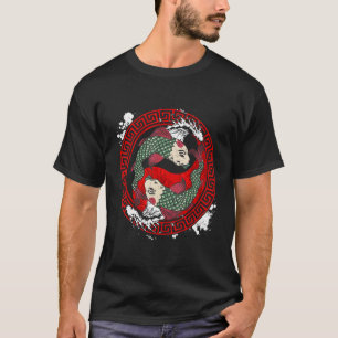 Camiseta Carpa Koi Japonesa Nishikigoi Para Criador de Pece
