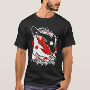 Camiseta Carpa Koi Japonesa Nishikigoi Para Criador de Pece