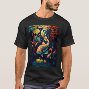 Camiseta Carpa Koi Japonesa Nishikigoi Pez Japón  2