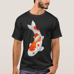 Camiseta Carpa Koi Japonesa Plana