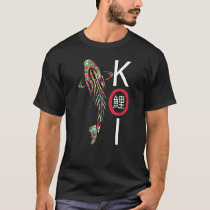 Camiseta Carpa Koi Mandala Nishikigoi