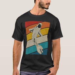 Camiseta Carpa Koi Vintage Nishikigoi Japón Estanque Pez Ja