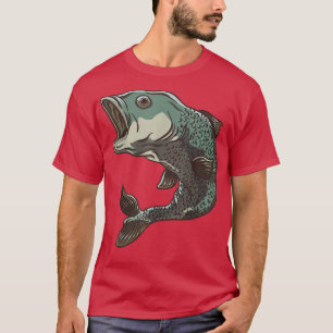 Camiseta Carpa, pescado, pesca, pescadores