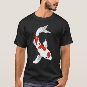 Camiseta Carpa Pez Koi Japonesa Asiática Nishikigoi Taisho 
