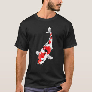 Camiseta Carpa rota de Koi Fish Taisho Sanke Nishikigoi Amu