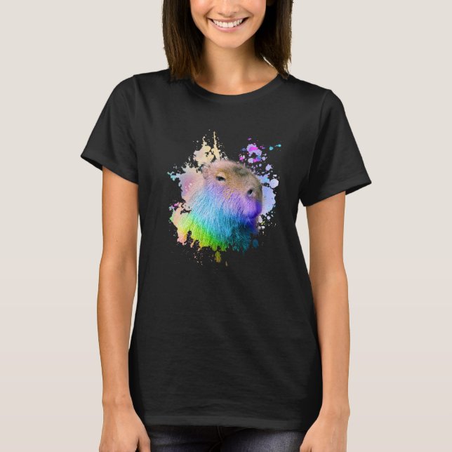 Camiseta Carpacho Arcoíris Goteo (Anverso)