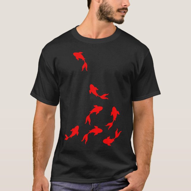 Camiseta Carpas Japonesas (Anverso)