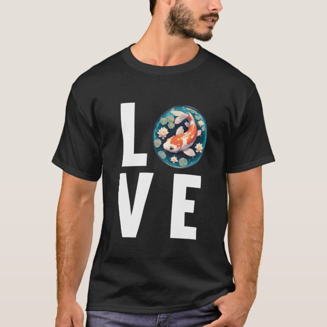 Camiseta Carpas Koi Carpa Koi (Anverso)