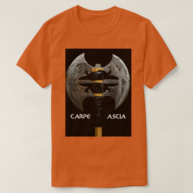 Camiseta Carpe Ascia (Diseño del anverso)