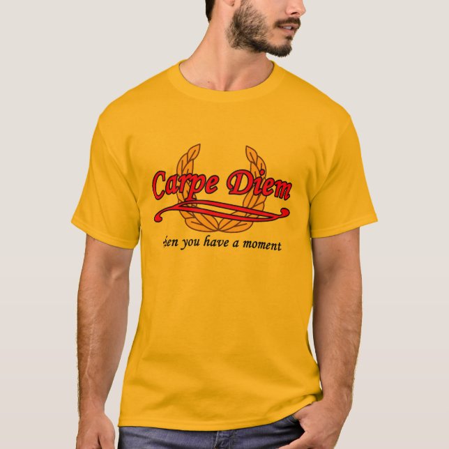 Camiseta Carpe Diem (Anverso)