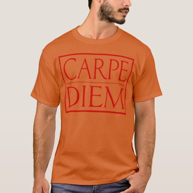 Camiseta Carpe Diem chica (Anverso)