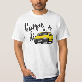 Camiseta Carpe Diem con Daihatsu Charade GTti