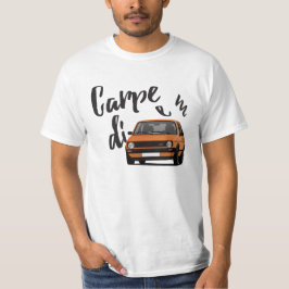Camiseta Carpe Diem con el golf GTI MK1 - 11 colorean