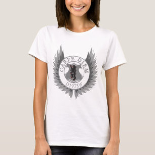 Camiseta Carpe Diem con Escudo, Wings y Lyon