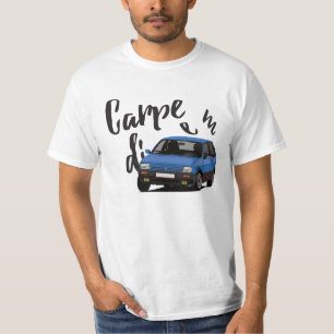 Camiseta Carpe Diem con la selección de Seat Ibiza SXi- qu