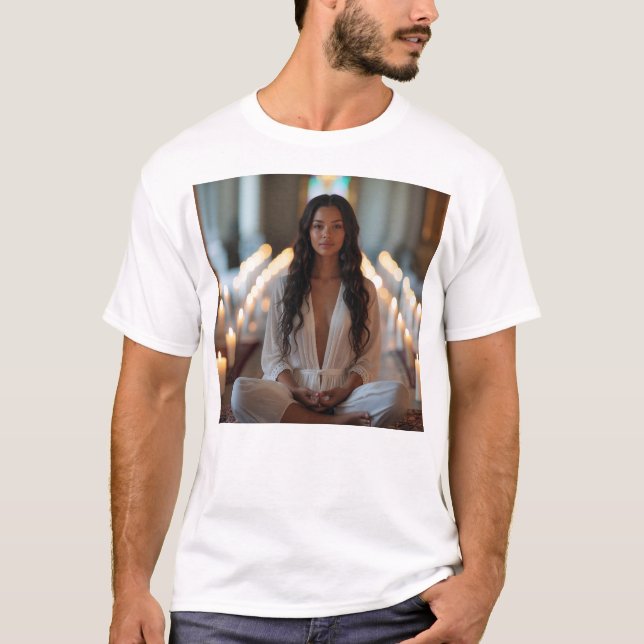 Camiseta CARPE DIEM - Meditación - Yoga (Anverso)