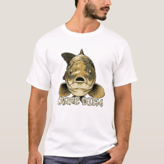Camiseta CARPE DIEM (poisson, pêche)