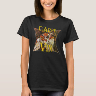 Camiseta Carpe Vin Vino Wine Zinfandel Tiki Bar Enoteca