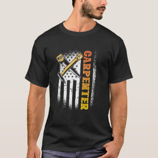Camiseta Carpenter America USA Craftsman Tool Woodworking F
