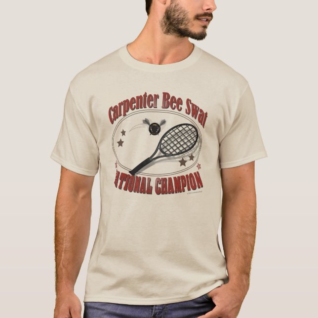 Camiseta Carpenter Bee Swat Campeón Nacional T-Shirt (Anverso)