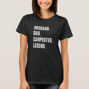 Camiseta Carpenter Dad Definition Para un papá carpintero