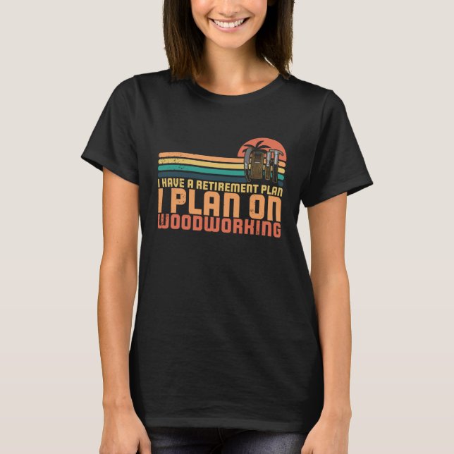 Camiseta Carpenter joinery carpenter woodworker chainsaw pr (Anverso)