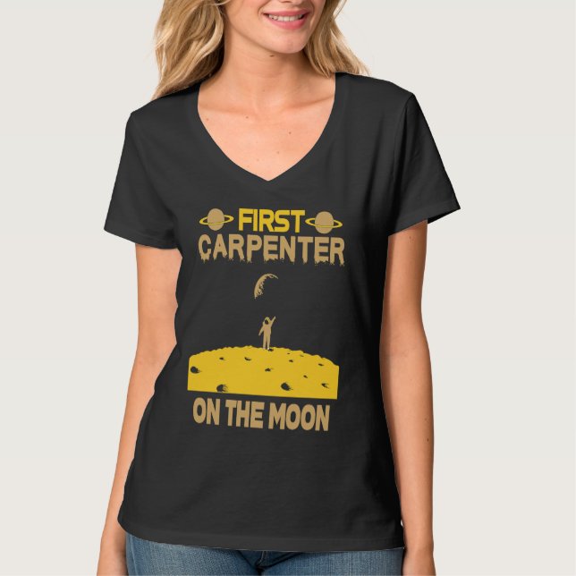 Camiseta Carpenter On The Moon (Anverso)