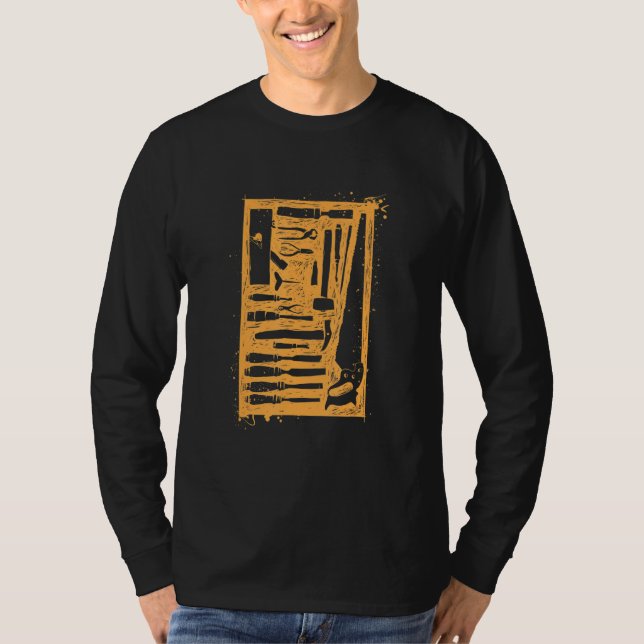 Camiseta Carpentermen Dad Woodwork (Anverso)