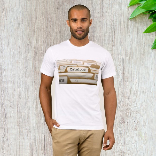Camiseta Carpetas de archivo Mens T-Shirt (Subido por el creador)