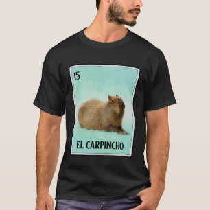 Camiseta Carpincho Capybara Tarjeta Capibara Humor animal