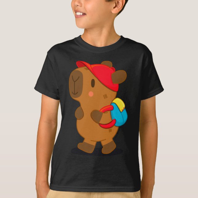 Camiseta Carpincho Con Mochila (Anverso)