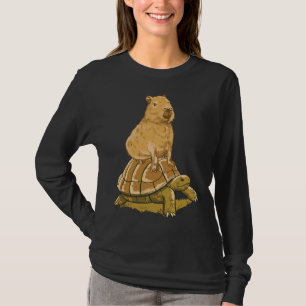Camiseta Carpincho Divertido Animal Tortuga Lindo Carpincho