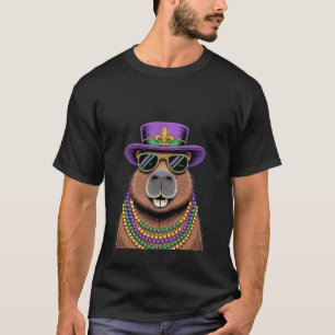Camiseta Carpincho en Cuentas y Sombrero – Arte de Celebrac