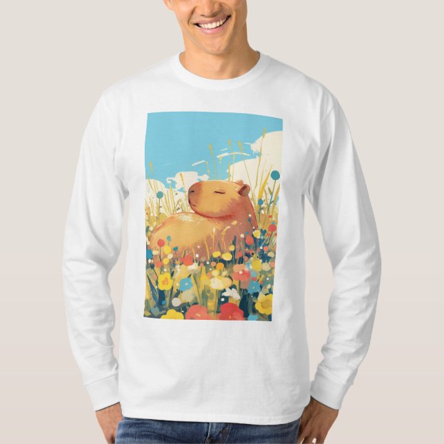 Camiseta Carpincho en un Campo de Sueños (Anverso)