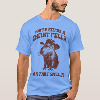 Camiseta Carpincho O bien Tipo Inteligente Mierda Hedor Hom