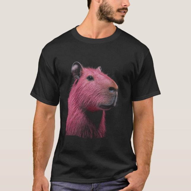 Camiseta Carpincho Rosa (Anverso)
