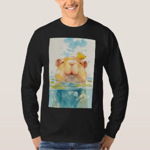 Camiseta Carpincho y amigo pájaro